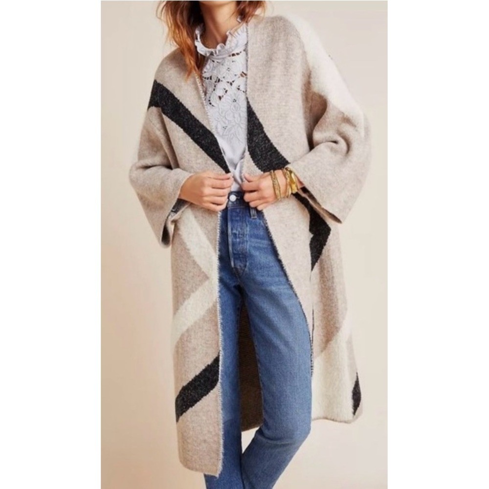 Anthropologie Akemi Kin Antonia Duster Cardigan Coatigan One Size
